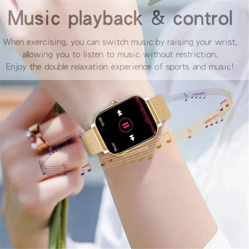 Premium Smartwatch voor mannen en vrouwen | Full touch screen