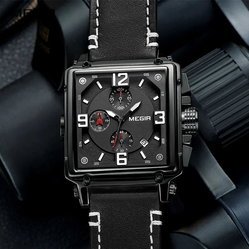 Premium Megir Watch Men | Waterproof