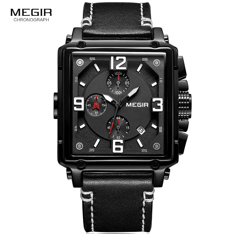 Premium Megir Watch Men | Waterproof