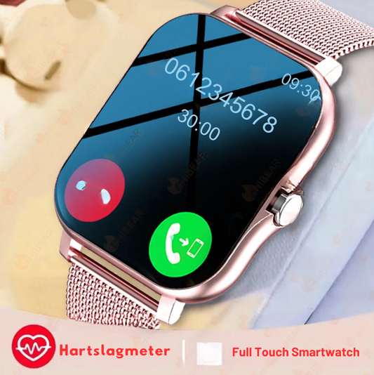 Premium Smartwatch voor mannen en vrouwen | Full touch screen