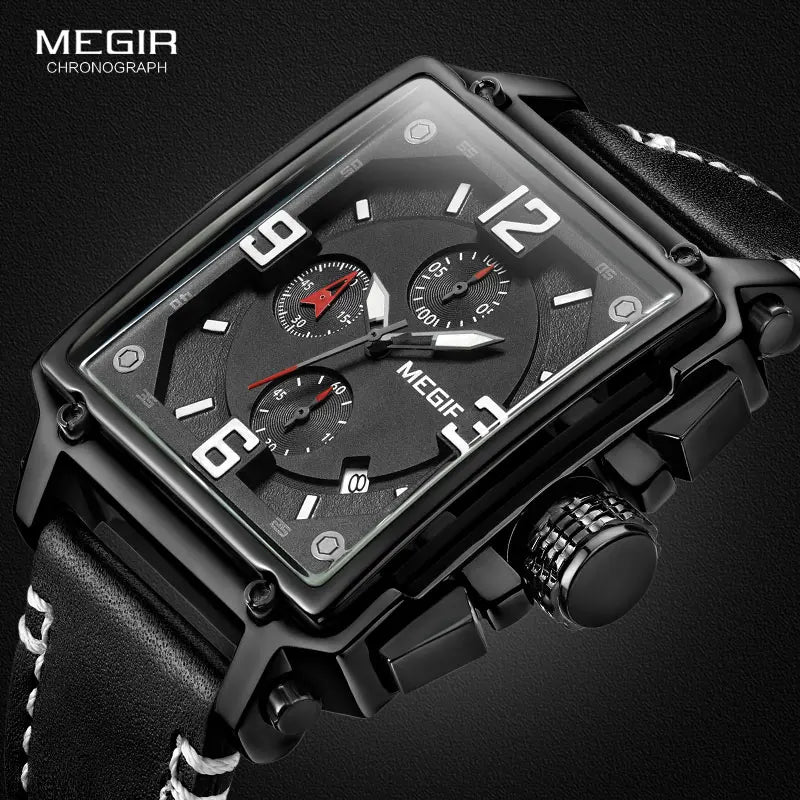 Premium Megir Watch Men | Waterproof