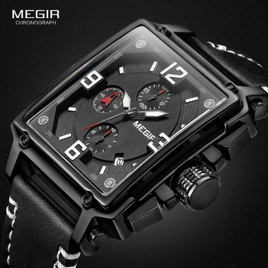 Premium Megir Watch Men | Waterproof