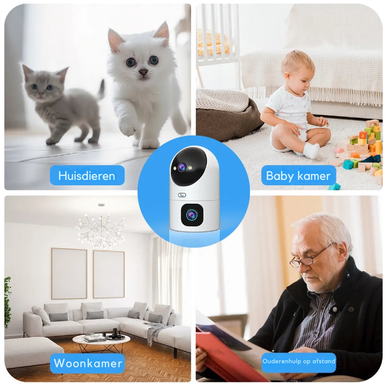Verbind deze babyfoon met jouw telefoon | Met bewegingssensor!